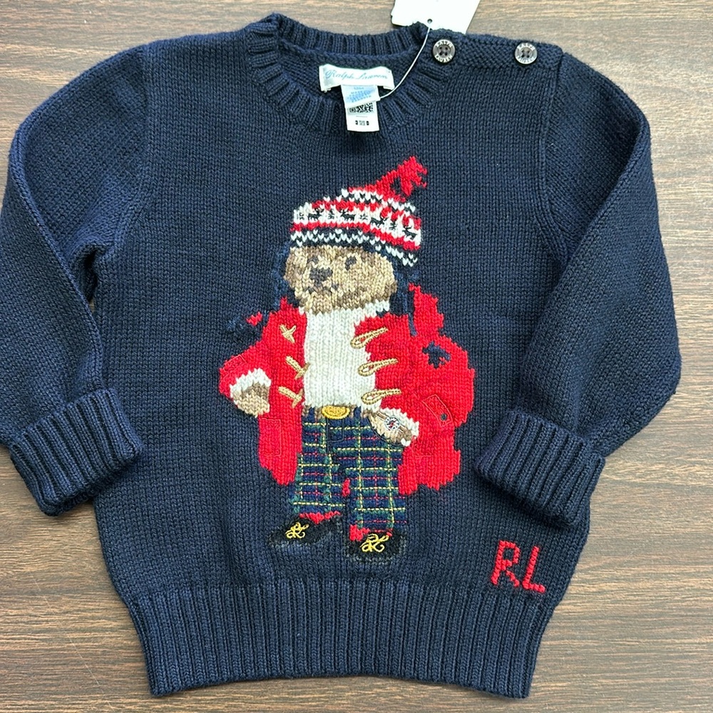 RALPH LAUREN SWEATER SIZE 12 M